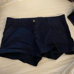 Navy blue shorts Abercrombie